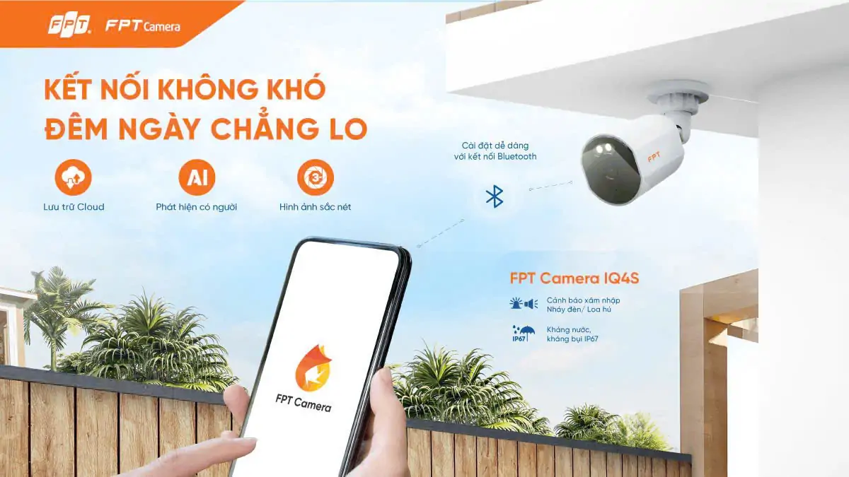 Giới Thiệu FPT Camera IQ 4S - FPT Bà Rịa Vũng Tàu FPT Camera IQ 4S
